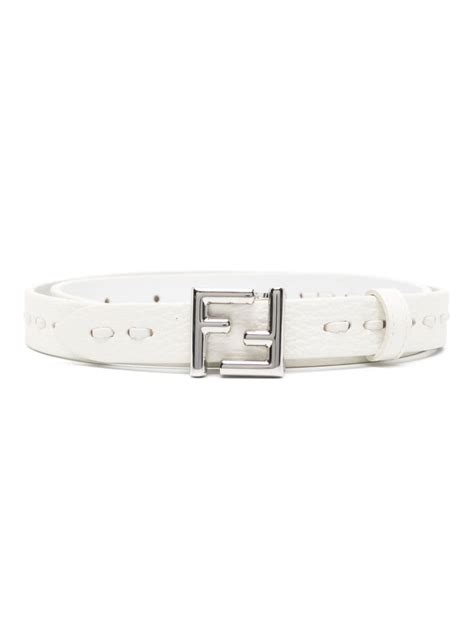 Fendi Ff Leather Belt – Bluefly